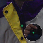 100pcs Mountaineering Camping Backpack Zipper Pull Outdoor Anti-Lost Eye-Catching Luminous Accessories Self-Luminous Drawstring