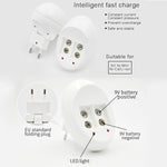 9V L-ion Rechargeable Battery 6F22 9V Lithium Batteries Charger, US Plug, EU Plug