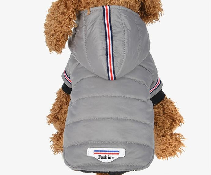 Vêtements d'hiver pour chiens : doudoune chaude et imperméable à capuche pour Chihuahuas et petits chiens de petite et moyenne taille.