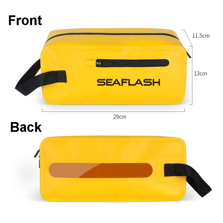 SEAFLASH 4L Waterproof Bag Dry And Wet Separation Swimming Bag Beach Clutch Waterproof Storage Bag, SEAFLASH 4L