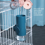Pet Waterer Ball Feeder Hanging Dog Waterer Hanging Cage Pet Water Cup, 500ML, 700ML