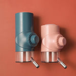 Pet Waterer Ball Feeder Hanging Dog Waterer Hanging Cage Pet Water Cup, 500ML, 700ML