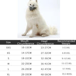 Dog Mouth Cover Anti-Bite Mesh Dog Mouth Cover Medium And Large Dogs Anti-Drop Mask, XXS, XS, S, M, L, XL