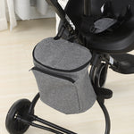 Baby Stroller Bag Baby Carriage Universal Storage Bag, Standard (Black), Standard (Gray), Upgrade (Black), Upgrade (Gray)