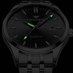 FNGEEN 2111 Men Simple Luminous Calendar Quartz Watch