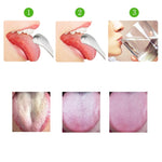 Tongue Cleaner Bad Breath Stainless Steel Cleaning Brush Tongue Scraper + Two-piece Set (Rose Gold ), Tongue Scraper+Two-piece Set (Silver ), Tongue Scraper + Two-piece Set (Rose Gold )