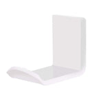 2 PCS Headphone Bracket Sticky Headset Hanger, Black, White