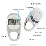 Carabiner Keychain 3D Pedometer, Carabiner