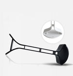 2 PCS Universal Headphone Holder Display Shelf  Internet Cafe Computer Headphone Hanger, White, Black