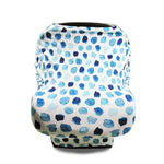 Multifunctional Enlarged Stroller Windshield Breastfeeding Towel Baby Seat Cover, Arrow, Pink Peony, Black and White Stripes, Leaf Flowers, Blue Dots, Purple Flowers, Gray Pattern, Bear, Black Triangle, Puppy, Red Geometry, Black and White Grid, Galaxy...