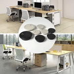 ABS Plastic Round Cable Box Computer Desk Cable Hole Cover, Specification: 80mm (White), 50mm (Black), 50mm (White), 53mm (Black), 53mm (White), 60mm (Black), 60mm (White), 80mm (Black), 80mm (White)