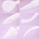 2 Sets Carving Pen Cake Fondant Carving Knife Making Cutting Tool 01030 Purple (OPP Bag Packaging), 01071 Yellow (OPP Bag Packaging), 01018 Red (OPP Bag Packaging), 02023 Blue (OPP Bag Packaging), 02030 Pink (OPP Bag Packaging)
