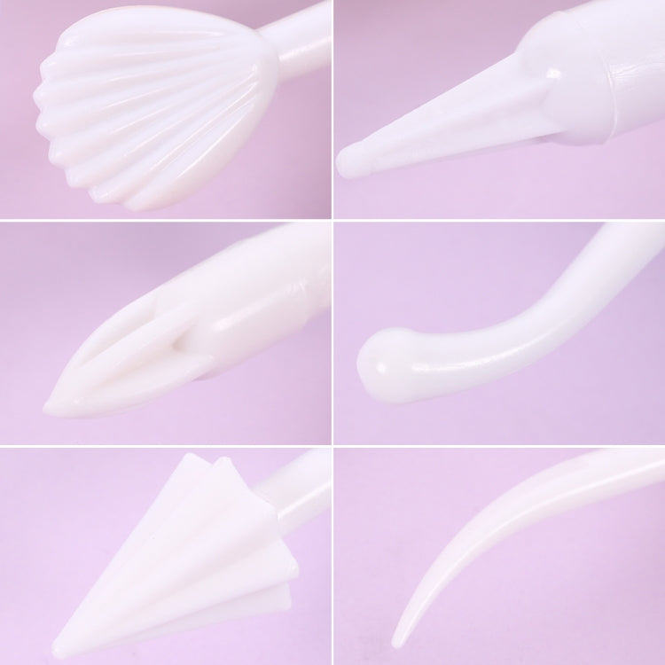 2 Sets Carving Pen Cake Fondant Carving Knife Making Cutting Tool 01030 Purple (OPP Bag Packaging), 01071 Yellow (OPP Bag Packaging), 01018 Red (OPP Bag Packaging), 02023 Blue (OPP Bag Packaging), 02030 Pink (OPP Bag Packaging)