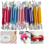 2 Sets Carving Pen Cake Fondant Carving Knife Making Cutting Tool 01030 Purple (OPP Bag Packaging), 01071 Yellow (OPP Bag Packaging), 01018 Red (OPP Bag Packaging), 02023 Blue (OPP Bag Packaging), 02030 Pink (OPP Bag Packaging)
