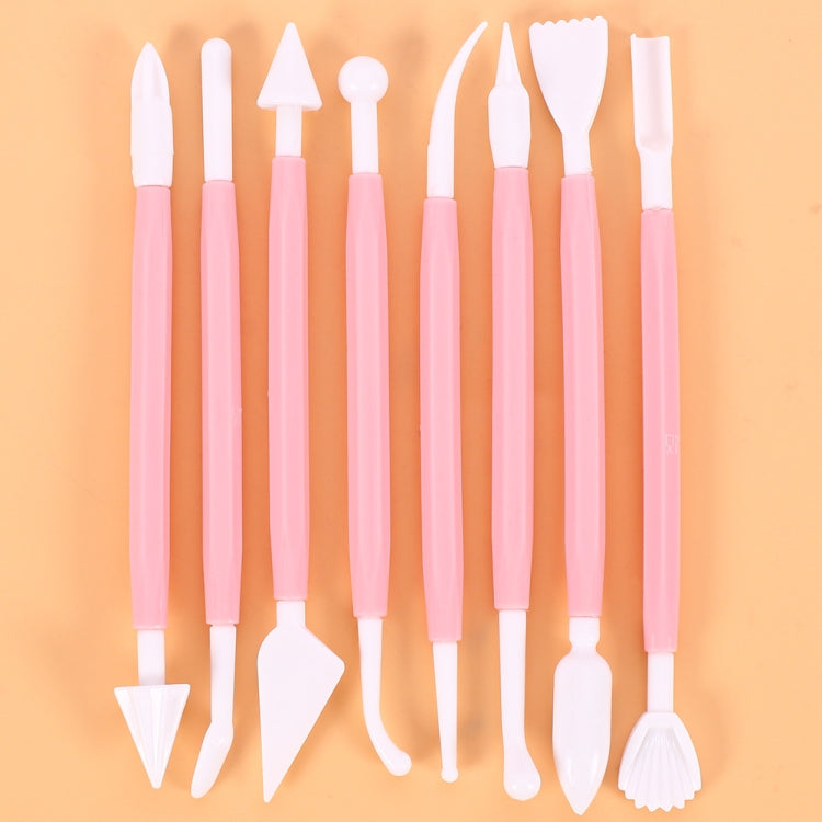 2 Sets Carving Pen Cake Fondant Carving Knife Making Cutting Tool 01030 Purple (OPP Bag Packaging), 01071 Yellow (OPP Bag Packaging), 01018 Red (OPP Bag Packaging), 02023 Blue (OPP Bag Packaging), 02030 Pink (OPP Bag Packaging)
