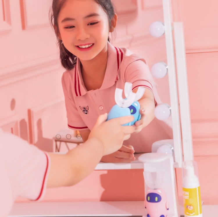 Lanbeibei Children U-Shaped Automatic Electric Toothbrush, 2-6 Years Old Plus Version (Blue), 6-12 Years Old Plus Version (Blue), 2-6 Years Old Home Version (Blue), 6-12 Years Old Home Version (Blue), 2-6 Years Old Plus Version (Pink)                  ...