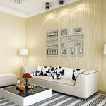 Modern Minimalist Bedroom Living Room Self-Adhesive Non-Woven Wallpaper Sticker, 0.53 x 3 Meters