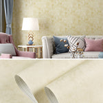 Retro 3D Stereo Plum Blossom Wallpaper Bedroom Living Room TV Background Wall Self-Adhesive Wallpaper, 0.53x3m