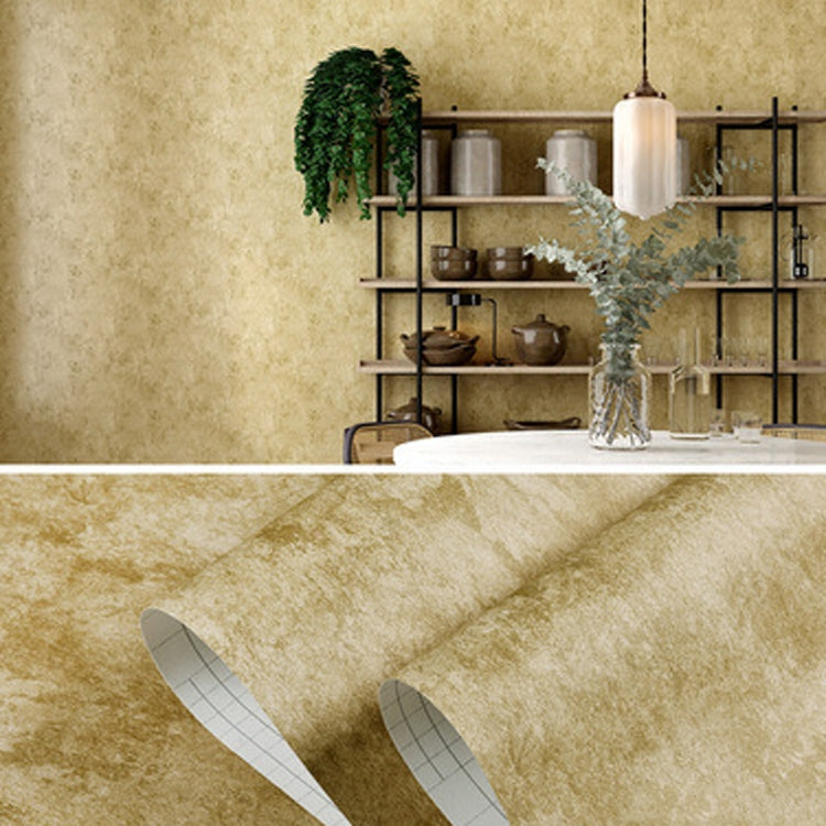 Retro 3D Stereo Plum Blossom Wallpaper Bedroom Living Room TV Background Wall Self-Adhesive Wallpaper, 0.53x3m