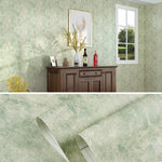 Retro 3D Stereo Plum Blossom Wallpaper Bedroom Living Room TV Background Wall Self-Adhesive Wallpaper, 0.53x3m