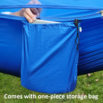 Anti-Rollover Automatic Quick-Opening Mosquito Net Hammock Outdoor Camping Double Anti-Mosquito Hammock, Size: 290x140cm, 290x140cm Green, 290x140cm Blue, 290x140cm Yellow