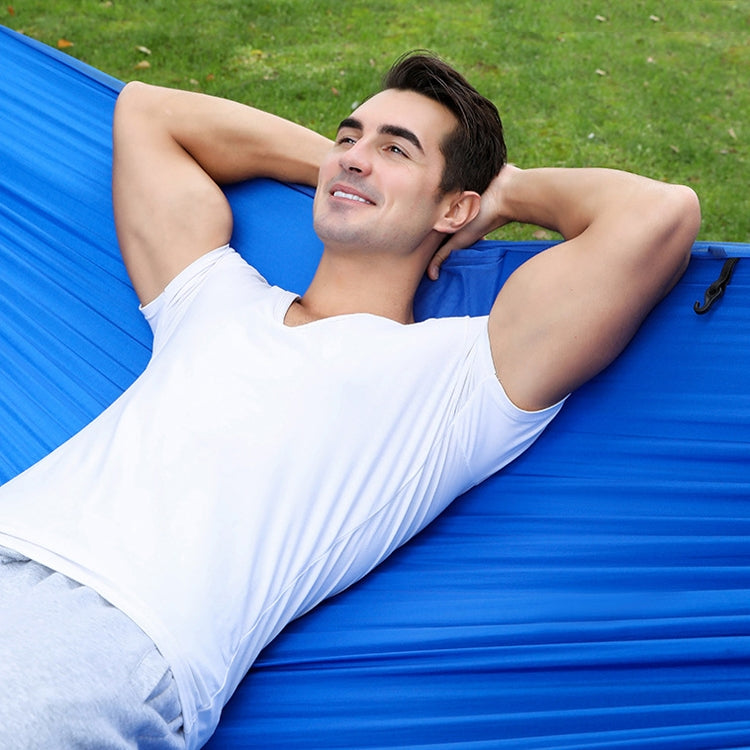 Anti-Rollover Automatic Quick-Opening Mosquito Net Hammock Outdoor Camping Double Anti-Mosquito Hammock, Size: 290x140cm, 290x140cm Green, 290x140cm Blue, 290x140cm Yellow