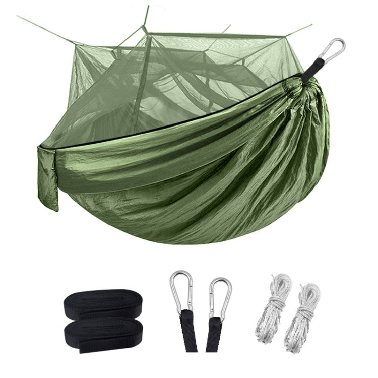 Encryption Mosquito Net Hammock Outdoor Camping Anti-Mosquito Net Gauze Hammock, Size: 260x140cm, Dense 260x140cm Army Green, Dense 260x140cm Orange, Dense 260x140cm Blue Grey, Dense 260x140cm Blue