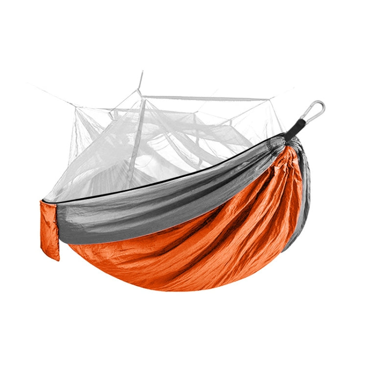 Encryption Mosquito Net Hammock Outdoor Camping Anti-Mosquito Net Gauze Hammock, Size: 260x140cm, Dense 260x140cm Army Green, Dense 260x140cm Orange, Dense 260x140cm Blue Grey, Dense 260x140cm Blue