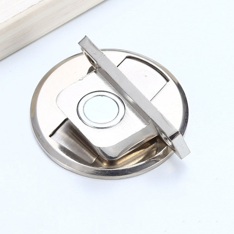 Zinc Alloy Non-Perforated Suction Silent Strong Magnetic Door Stopper, Red Ancient, Brushed Steel, Black, White, Yellow, Bright Gold, Bronze