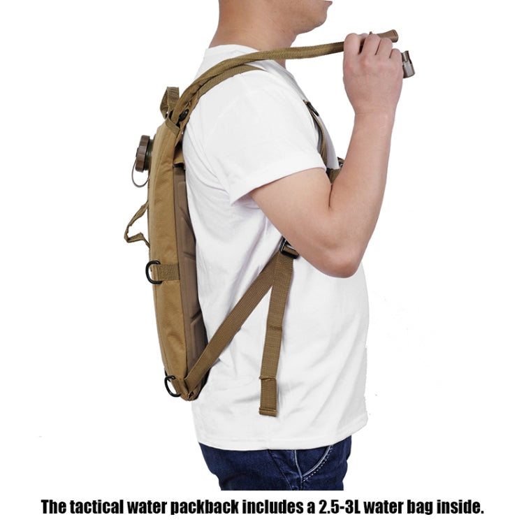 Water Bag Military Tactical Hydration Backpack Outdoor Camping Camelback  Nylon Camel Water Bladder Bag For Cycling, 2.5L, 3L