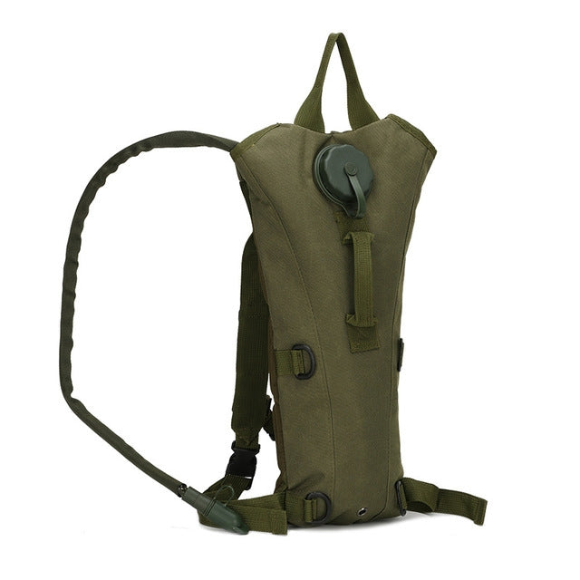 Water Bag Military Tactical Hydration Backpack Outdoor Camping Camelback  Nylon Camel Water Bladder Bag For Cycling, 2.5L, 3L