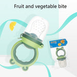 Baby Fruit And Vegetable Food Supplement Food Fruit Bite Bag, S Green, M Green, L Green, S Purple, M Purple, L Purple, S Blue, M Blue, L Blue, S Pink, M Pink, L Pink
