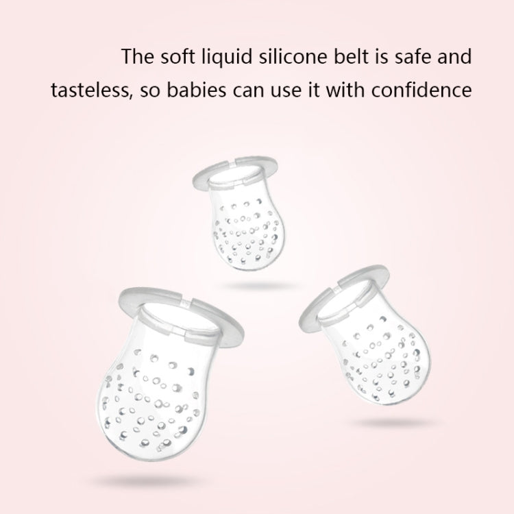 Baby Fruit And Vegetable Food Supplement Food Fruit Bite Bag, S Green, M Green, L Green, S Purple, M Purple, L Purple, S Blue, M Blue, L Blue, S Pink, M Pink, L Pink