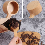 Long-Handled Wooden Spoon Seasoning Spoon Dessert Coffee Milk Tea Spoon, Seasoning Spoon Small, Seasoning Spoon Medium, Seasoning Spoon Large