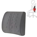 Lumbar Cushion Office Maternity Seat Cushion Car Lumbar Memory Foam Lumbar Pillow,Style:, Standard (Blue), Standard (Gray), Standard (Black), Standard (Pink), 3D (Blue), 3D (Gray), 3D Upgrade Core (Blue), 3D Upgrade Core (Gray)