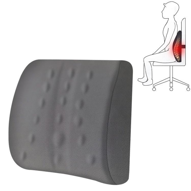 Lumbar Cushion Office Maternity Seat Cushion Car Lumbar Memory Foam Lumbar Pillow,Style:, Standard (Blue), Standard (Gray), Standard (Black), Standard (Pink), 3D (Blue), 3D (Gray), 3D Upgrade Core (Blue), 3D Upgrade Core (Gray)
