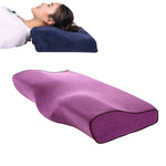 Butterfly Shape Memory Foam Snorked Pillow Slow Rebound Health Care Cervical Pillow, 50x30x10x6cm, 62x34x12x6cm