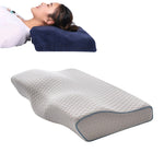 Butterfly Shape Memory Foam Snorked Pillow Slow Rebound Health Care Cervical Pillow, 50x30x10x6cm, 62x34x12x6cm