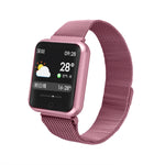 ساعات ذكية P68 مع مراقب معدل ضربات القلب وضغط الدم وتتبع النشاط لساعة Xiaomi Band 3 وساعة Huawei Color Band 2، TBD056989501A، TBD056989501B، TBD056989501C، TBD056989501D، TBD056989501E، TBD056989501F، TBD056989501G