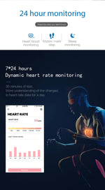 ساعات ذكية P68 مع مراقب معدل ضربات القلب وضغط الدم وتتبع النشاط لساعة Xiaomi Band 3 وساعة Huawei Color Band 2، TBD056989501A، TBD056989501B، TBD056989501C، TBD056989501D، TBD056989501E، TBD056989501F، TBD056989501G