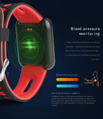 ساعات ذكية P68 مع مراقب معدل ضربات القلب وضغط الدم وتتبع النشاط لساعة Xiaomi Band 3 وساعة Huawei Color Band 2، TBD056989501A، TBD056989501B، TBD056989501C، TBD056989501D، TBD056989501E، TBD056989501F، TBD056989501G