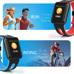 ساعات ذكية P68 مع مراقب معدل ضربات القلب وضغط الدم وتتبع النشاط لساعة Xiaomi Band 3 وساعة Huawei Color Band 2، TBD056989501A، TBD056989501B، TBD056989501C، TBD056989501D، TBD056989501E، TBD056989501F، TBD056989501G