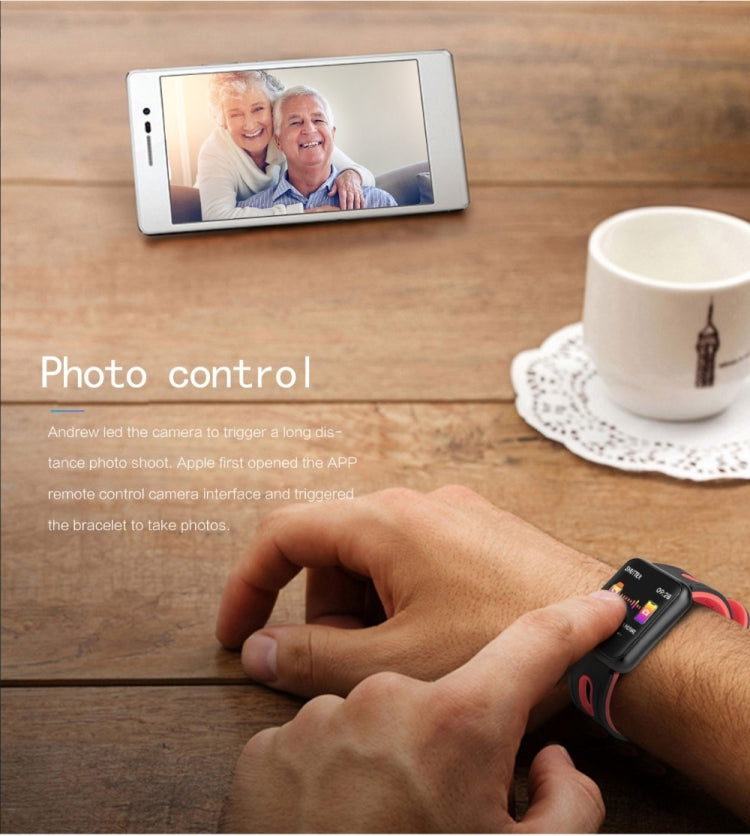 ساعات ذكية P68 مع مراقب معدل ضربات القلب وضغط الدم وتتبع النشاط لساعة Xiaomi Band 3 وساعة Huawei Color Band 2، TBD056989501A، TBD056989501B، TBD056989501C، TBD056989501D، TBD056989501E، TBD056989501F، TBD056989501G