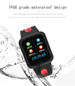 ساعات ذكية P68 مع مراقب معدل ضربات القلب وضغط الدم وتتبع النشاط لساعة Xiaomi Band 3 وساعة Huawei Color Band 2، TBD056989501A، TBD056989501B، TBD056989501C، TBD056989501D، TBD056989501E، TBD056989501F، TBD056989501G