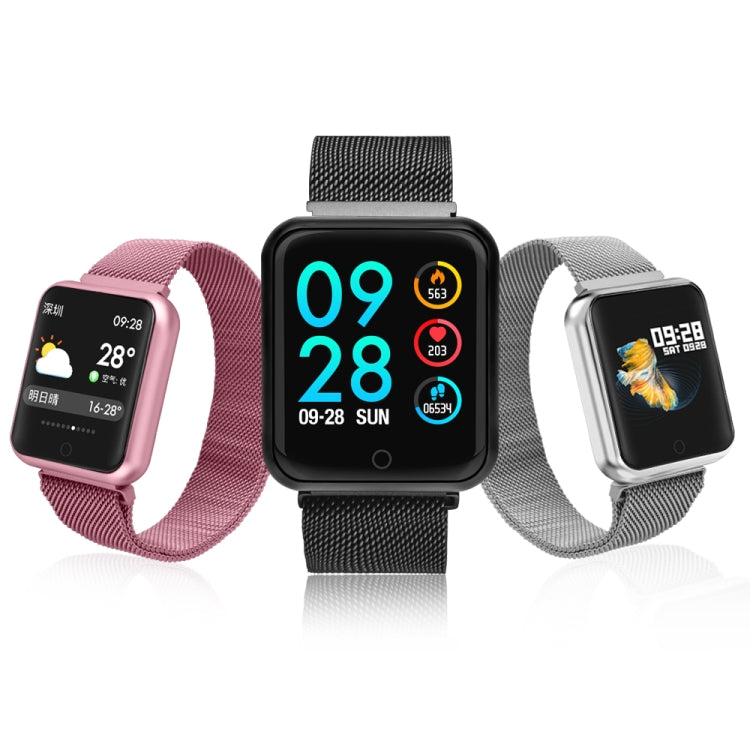 ساعات ذكية P68 مع مراقب معدل ضربات القلب وضغط الدم وتتبع النشاط لساعة Xiaomi Band 3 وساعة Huawei Color Band 2، TBD056989501A، TBD056989501B، TBD056989501C، TBD056989501D، TBD056989501E، TBD056989501F، TBD056989501G