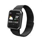 ساعات ذكية P68 مع مراقب معدل ضربات القلب وضغط الدم وتتبع النشاط لساعة Xiaomi Band 3 وساعة Huawei Color Band 2، TBD056989501A، TBD056989501B، TBD056989501C، TBD056989501D، TBD056989501E، TBD056989501F، TBD056989501G