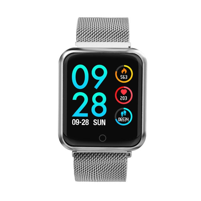ساعات ذكية P68 مع مراقب معدل ضربات القلب وضغط الدم وتتبع النشاط لساعة Xiaomi Band 3 وساعة Huawei Color Band 2، TBD056989501A، TBD056989501B، TBD056989501C، TBD056989501D، TBD056989501E، TBD056989501F، TBD056989501G