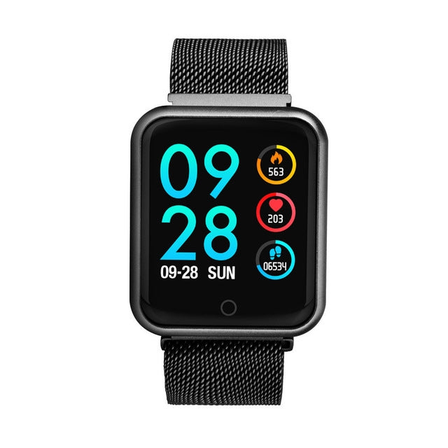 ساعات ذكية P68 مع مراقب معدل ضربات القلب وضغط الدم وتتبع النشاط لساعة Xiaomi Band 3 وساعة Huawei Color Band 2، TBD056989501A، TBD056989501B، TBD056989501C، TBD056989501D، TBD056989501E، TBD056989501F، TBD056989501G
