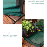 Balcony Green Planting Pots Change Soil Operation Floor Mats Home Planting Mix Soil Shifting Water Seepage Mat, 75x75cm, 110x75cm, 100x100cm
