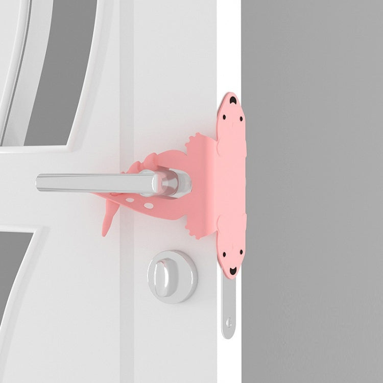 Cartoon Bear Bedroom Door Mute Lock Closed Door Anti-collision Protection Cushion, Green, Pink, Coffee, Apricot, White